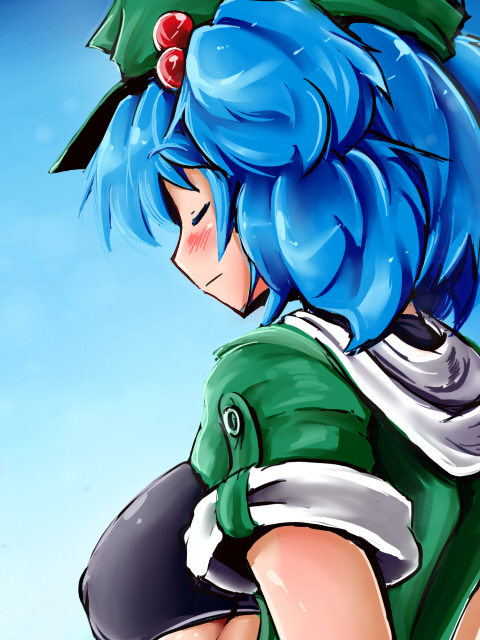 kawashiro nitori (touhou) drawn by okiraku_nikku