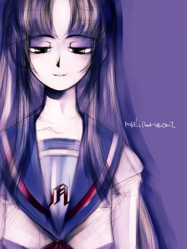 asakura ryoko (suzumiya haruhi no yuuutsu) drawn by mike156