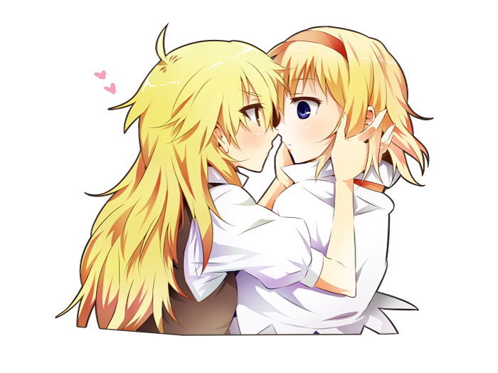 kirisame marisa and alice margatroid (touhou) drawn by kiji_(manekinuko-tei)