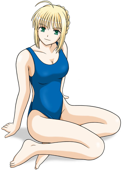 artoria pendragon and saber (fate and 1 more)