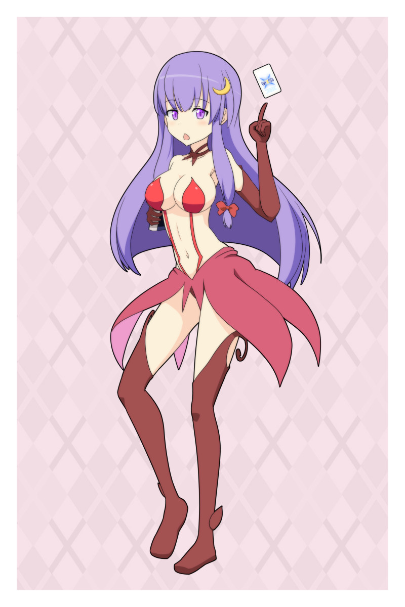 patchouli knowledge and hanayo (touhou and 1 more) drawn by cato_(monocatienus)