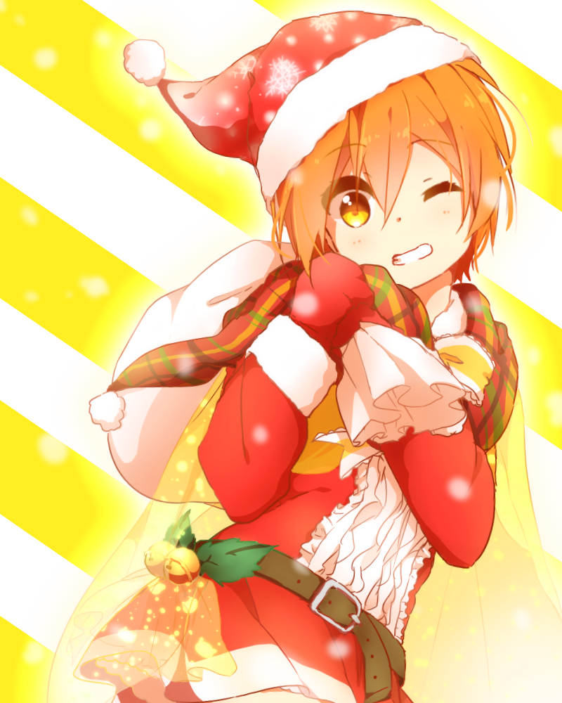 hoshizora rin (love live! and 1 more) drawn by ooda_karashi
