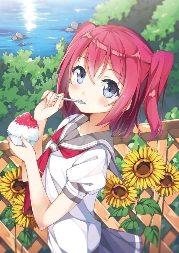 kurosawa ruby (love live! and 1 more) drawn by yotsuba_haru
