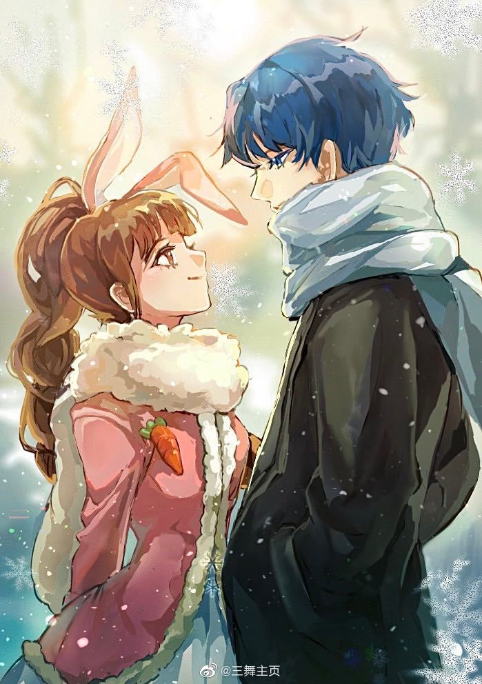 xiao wu and tang san (douluo dalu) drawn by da_li_aa_zai