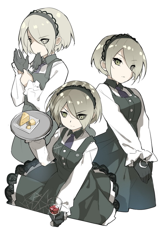 tojo kirumi (danganronpa and 1 more) drawn by saru