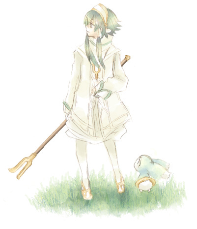 mieu and ion (tales of and 1 more) drawn by miho_(mi)