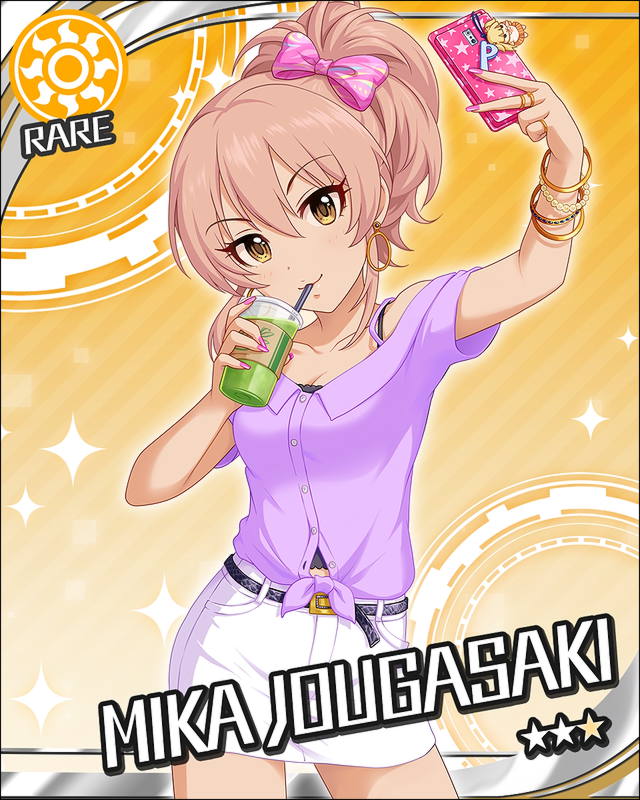 jougasaki mika and jougasaki rika (idolmaster and 1 more)