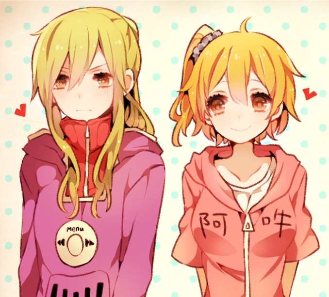 kido tsubomi and kisaragi momo (kagerou project) drawn by biskekun