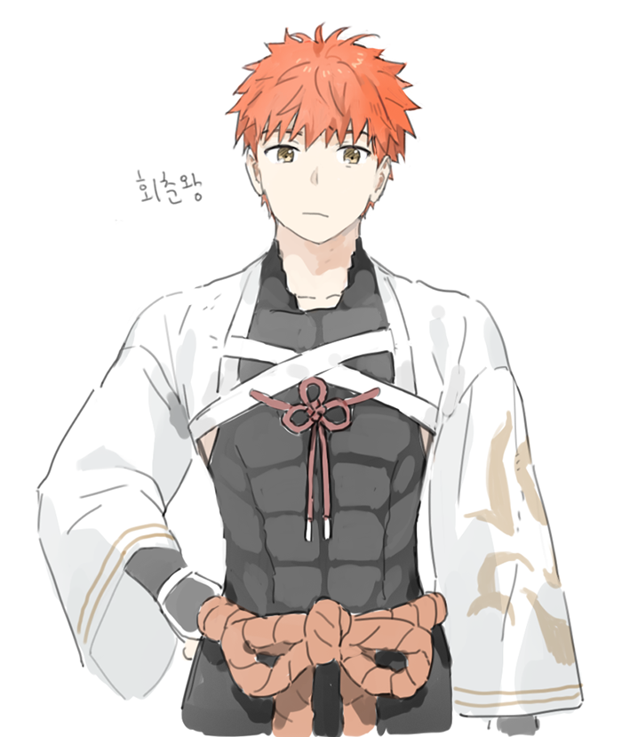 emiya shirou and senji muramasa (fate and 1 more) drawn by cczyjs