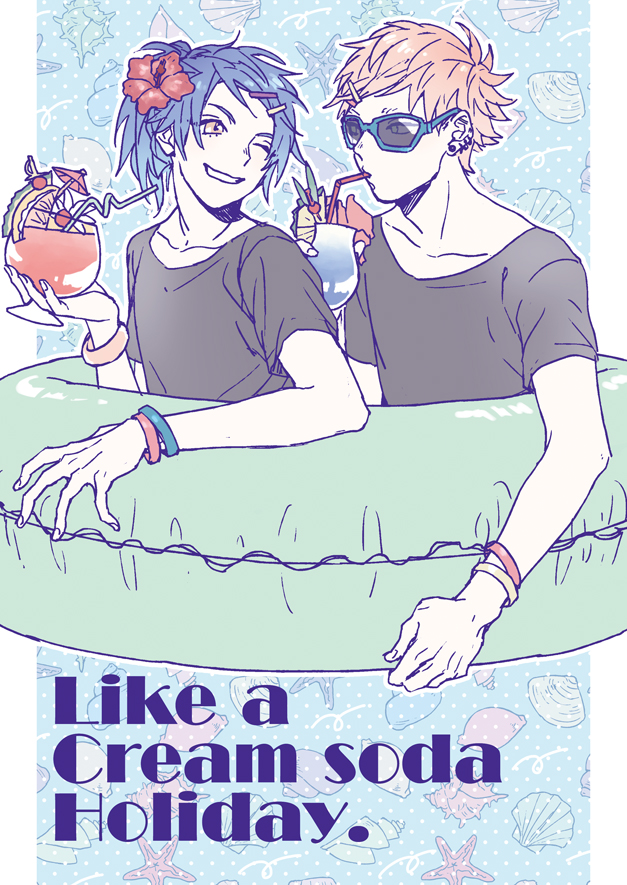seragaki aoba and noiz (dramatical murder) drawn by ypc