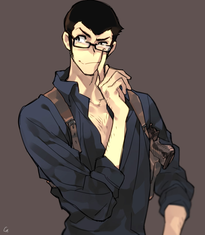 arsene lupin iii (lupin iii) drawn by toujou_sakana