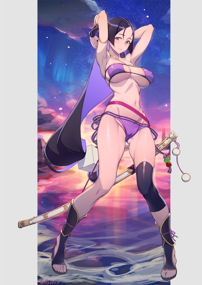 minamoto no raikou (fate and 1 more) drawn by olys