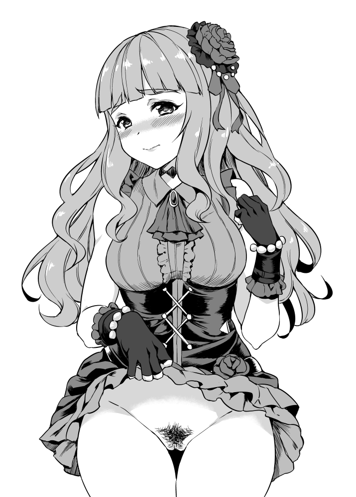 kamiya nao (idolmaster and 1 more) drawn by mushi024