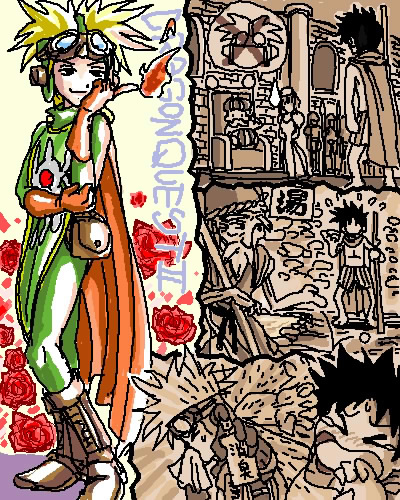 prince of lorasia and prince of samantoria (dragon quest and 1 more) drawn by hanbu_hantarou
