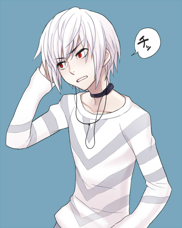 accelerator (toaru majutsu no index) drawn by folks_(nabokof)