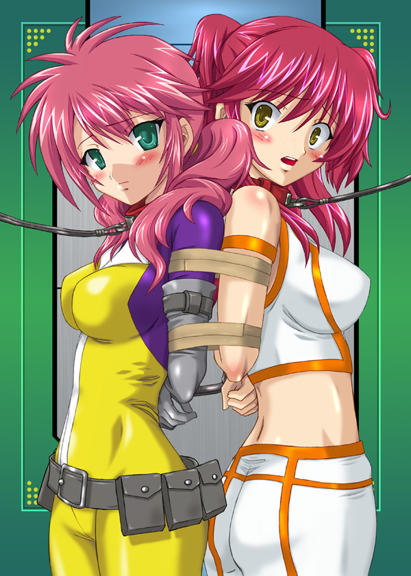 feldt grace and nena trinity (gundam and 1 more) drawn by hidaka_toworu