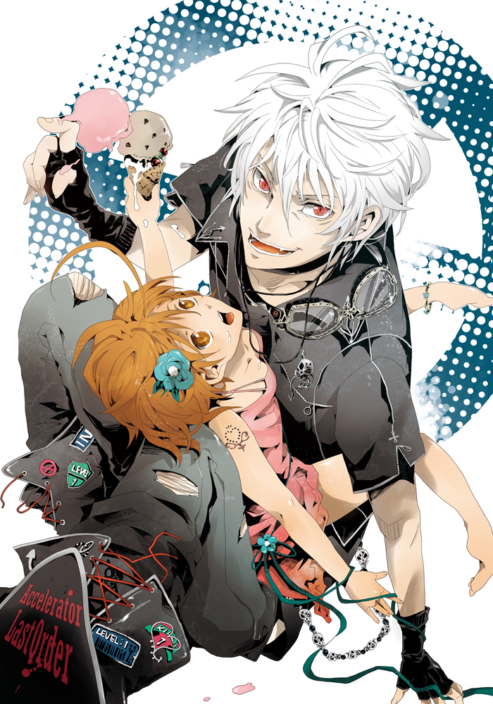 accelerator and last order (toaru majutsu no index) drawn by ino_(w.b.)