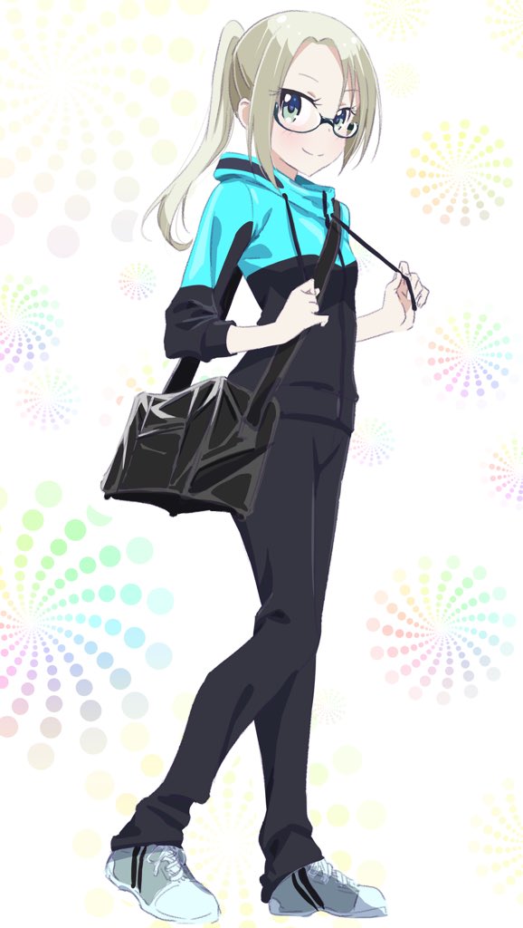 yamato christina wako (new game!) drawn by makicha_(sasurainopink)
