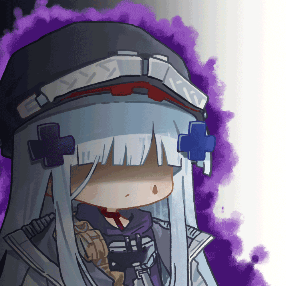 hk416 and clukay (girls' frontline and 1 more)