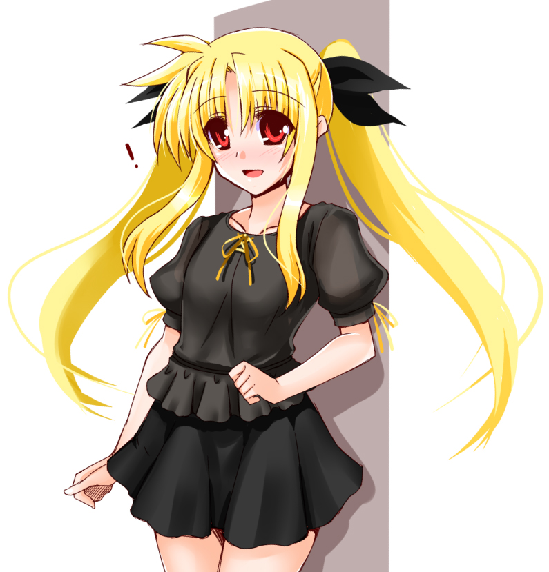 fate testarossa (lyrical nanoha and 2 more) drawn by engo_(aquawatery)