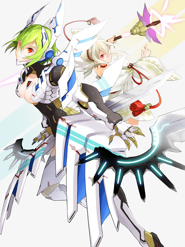 eternal form (phantasy star and 2 more) drawn by kyuusugi_toku