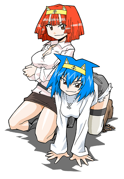 benga ru and amu ru (toranoana and 1 more) drawn by mukku_(mook-tv)