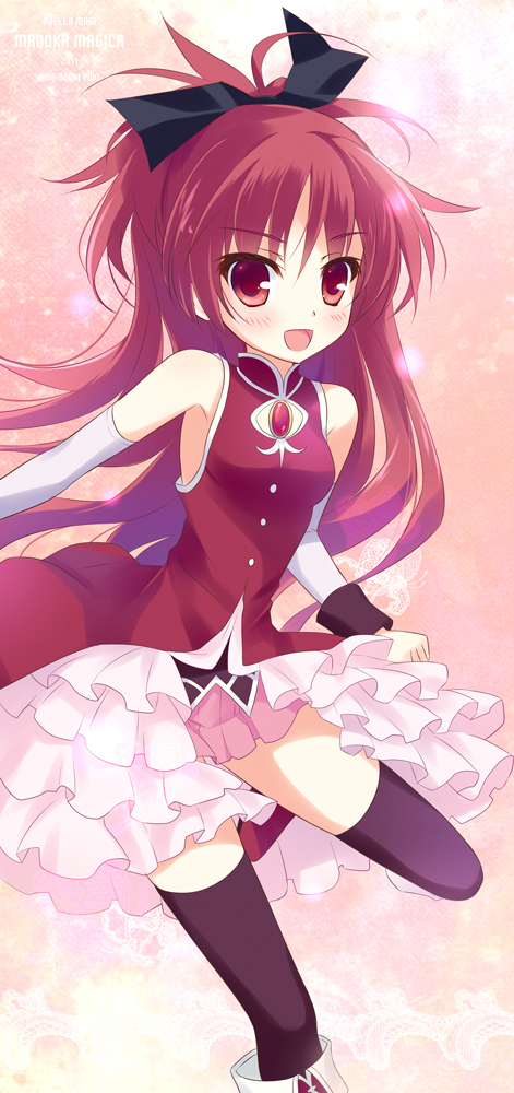 sakura kyoko (mahou shoujo madoka magica) drawn by ameto_yuki