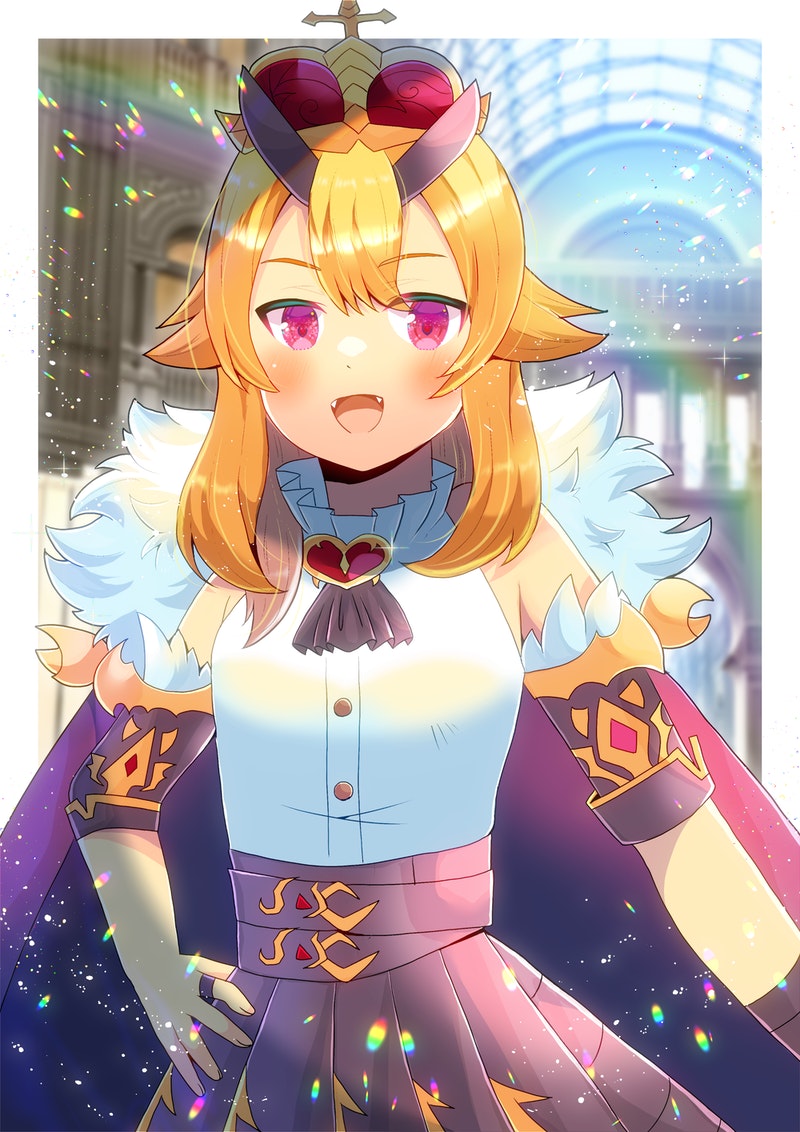 velasaria (indie virtual youtuber) drawn by kou_hiyoyo