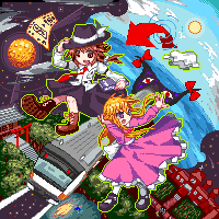 usami renko and maribel hearn (touhou) drawn by pedoroiya