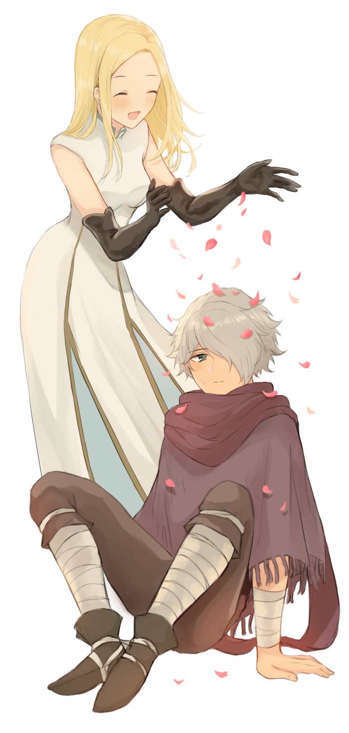 therion and ophilia clement (octopath traveler and 1 more) drawn by wspread