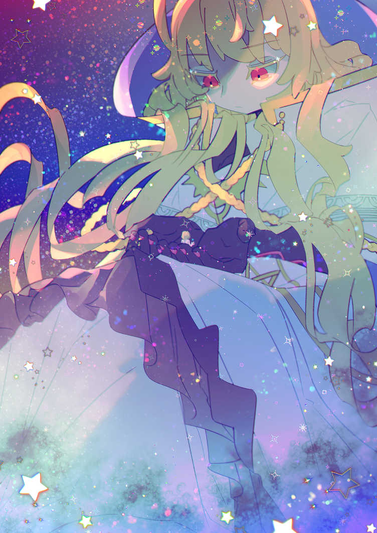 quinn and khvarenah (shinza bansho series and 1 more) drawn by neko_nadehoudai