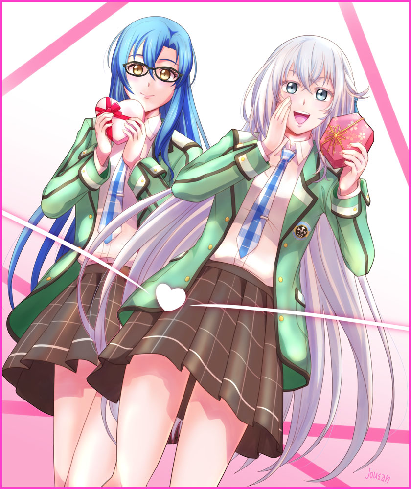 shizuna rem misurugi and nina fenly (eiyuu densetsu and 2 more) drawn by xiacheng_tatsuya