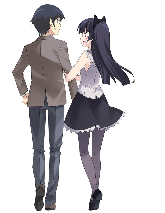 gokou ruri and kousaka kyousuke (ore no imouto ga konna ni kawaii wake ga nai) drawn by rei_(rei's_room)