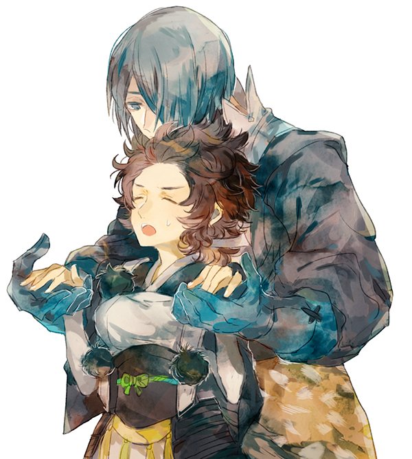 setsuna and azama (fire emblem and 1 more) drawn by shourou_kanna