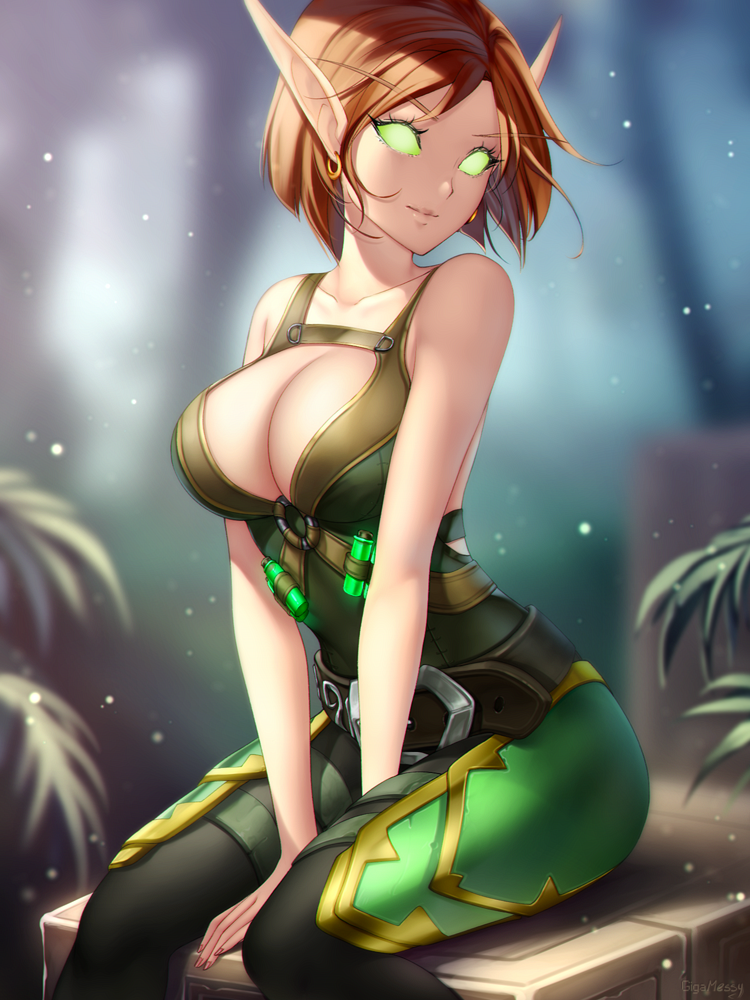 player character (warcraft and 1 more) drawn by gigamessy