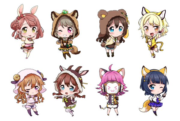 uehara ayumu, osaka shizuku, tennoji rina, nakasu kasumi, emma verde, and 3 more (love live! and 2 more) drawn by izumi_kirifu