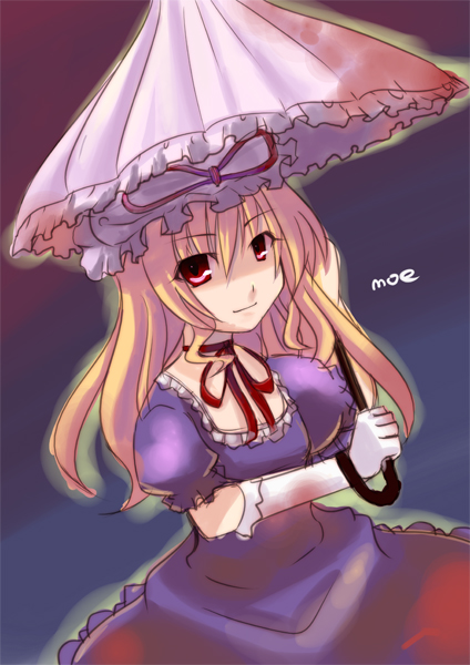 yakumo yukari (touhou) drawn by kitahara_tomoe_(kitahara_koubou)
