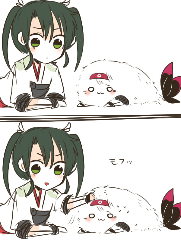 zuikaku and shoukaku (kantai collection) drawn by itomugi-kun