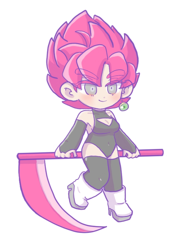 goku black (dragon ball and 1 more) drawn by sv_rj