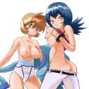 misty and sabrina (pokemon and 1 more) drawn by otsukare