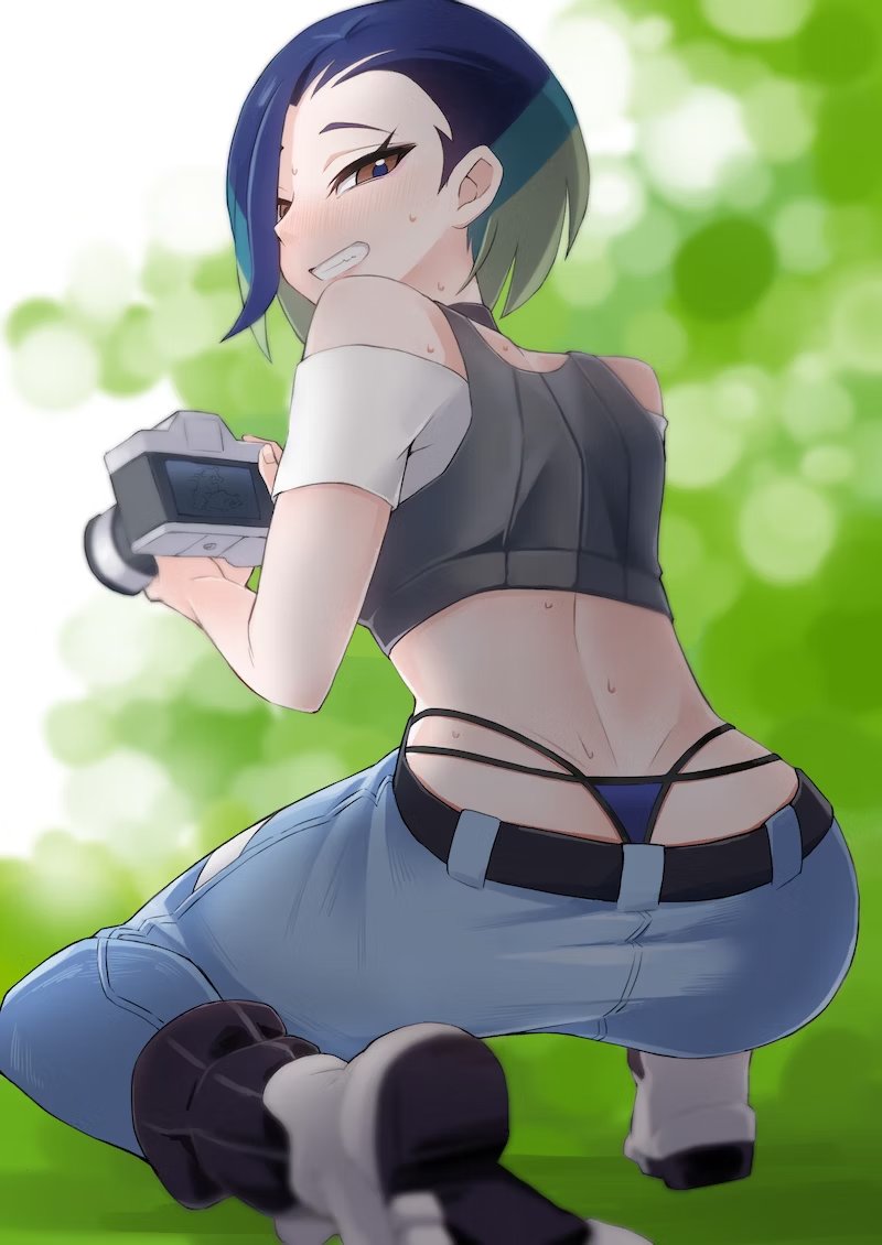 perrin (pokemon and 1 more) drawn by tateumi_ken