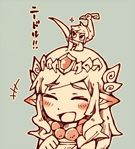 link, princess zelda, toon link, and ezlo (the legend of zelda and 1 more) drawn by teijiro