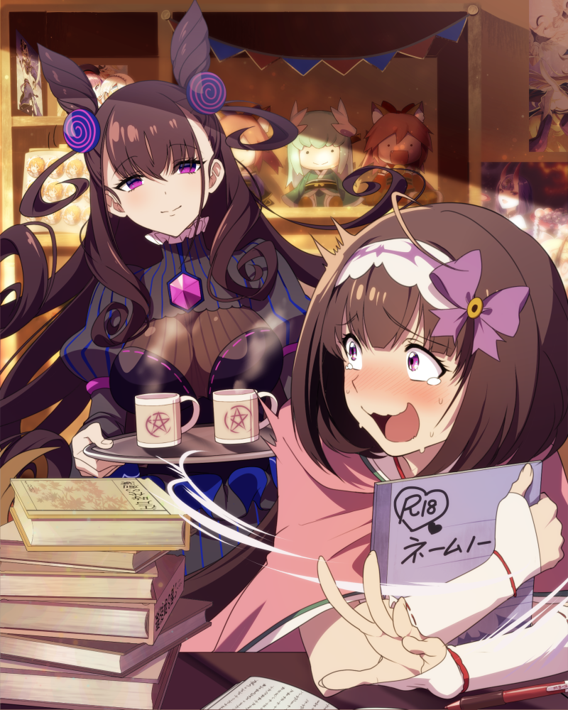fujimaru ritsuka, tamamo, shuten douji, tamamo no mae, kiyohime, and 6 more (fate and 1 more) drawn by hakka_(88hk88)