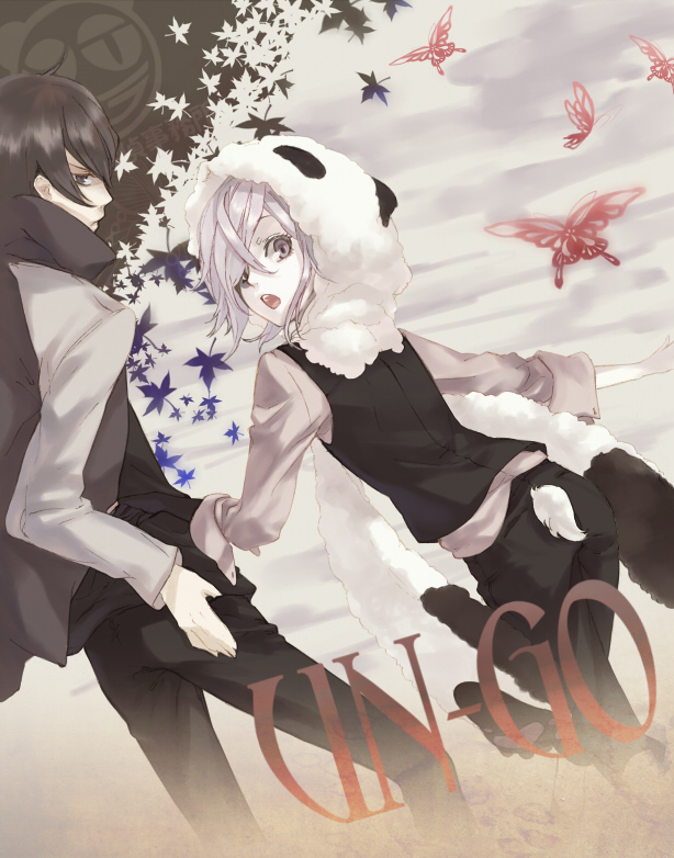 inga and yuuki shinjuurou (un-go) drawn by tautiki