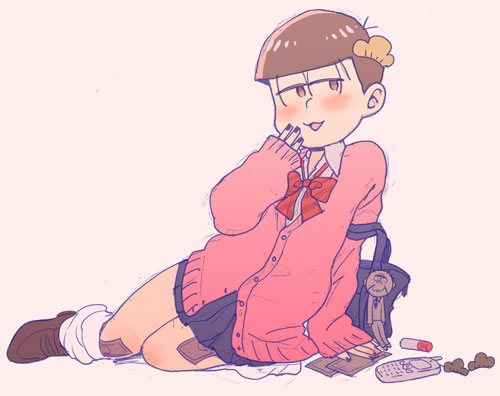 matsuno todomatsu and hijirisawa shonosuke (osomatsu and 1 more) drawn by sasaki_(crouton)