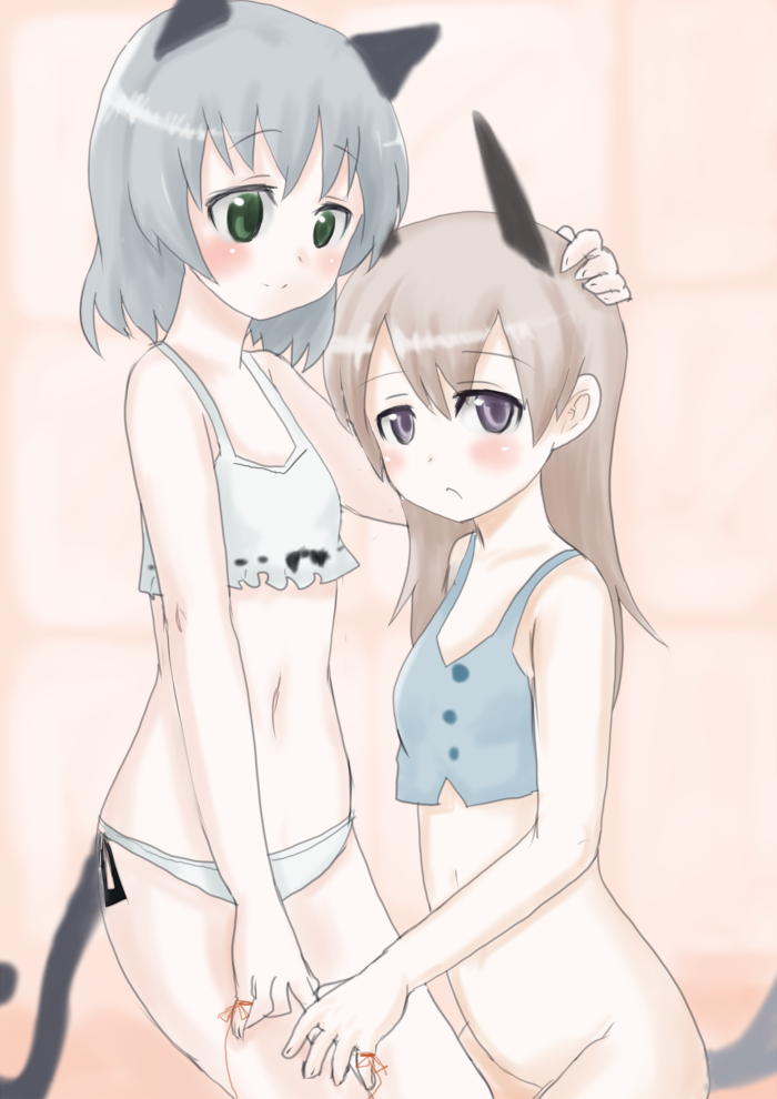 sanya v. litvyak and eila ilmatar juutilainen (world witches series and 1 more) drawn by yukihyou_(blue_0129)