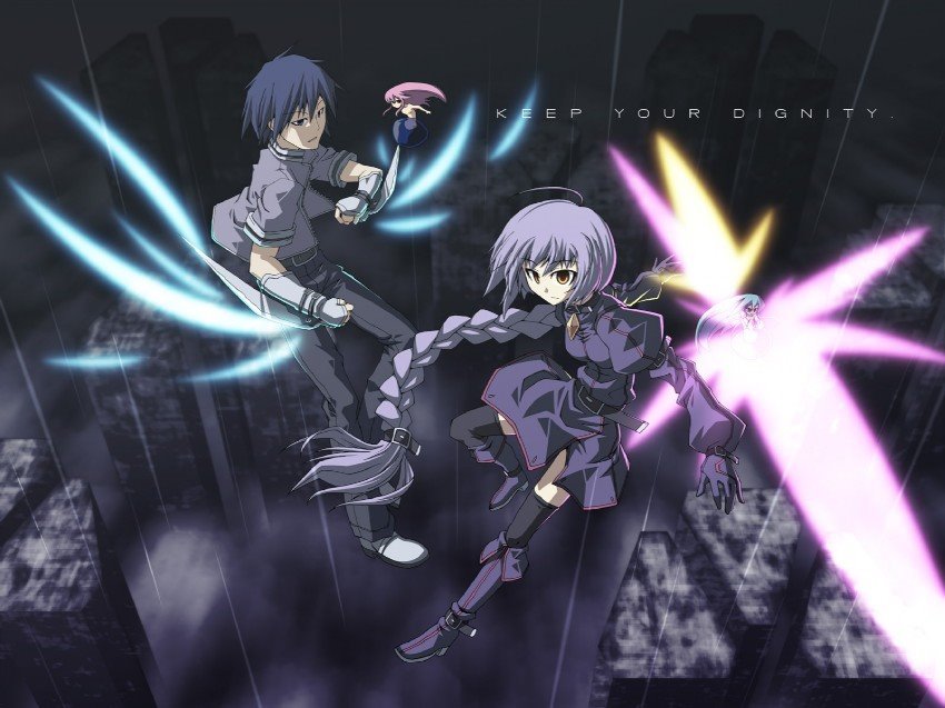 fossil maiden, dead liar, saraba-maru, and tobari-maru (hellsinker) drawn by akakage_red