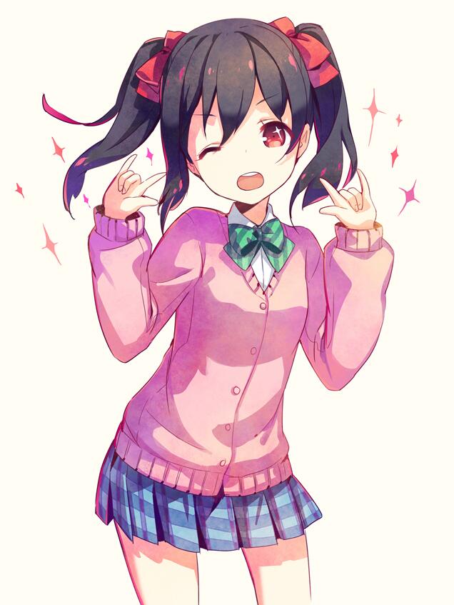 yazawa nico (love live! and 1 more) drawn by h2so4