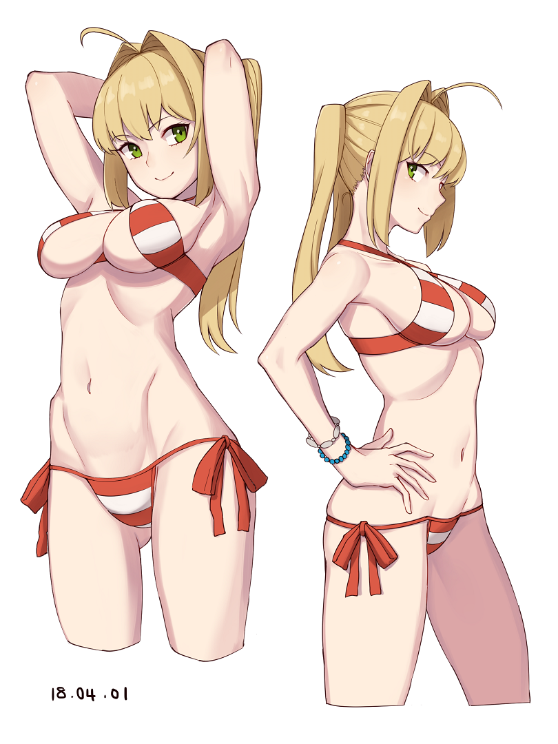 nero claudius (fate and 1 more) drawn by michihasu