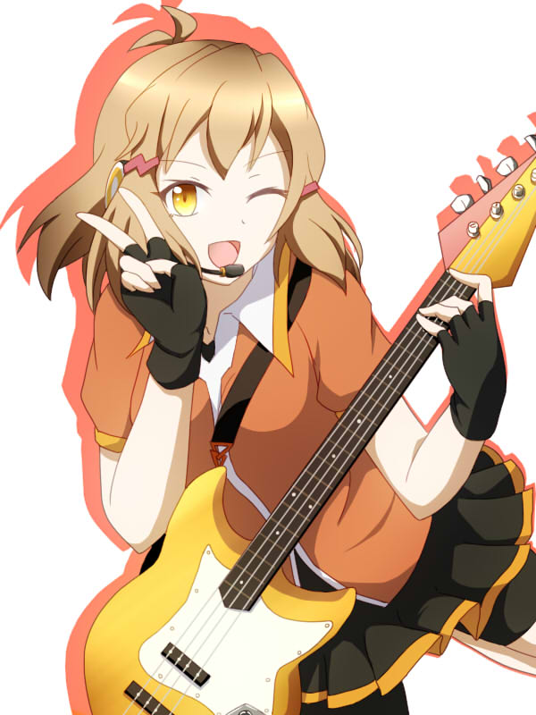 tachibana hibiki (senki zesshou symphogear) drawn by hiiragi_natsume